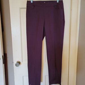 EIleen Fisher Purple Sample Trousers